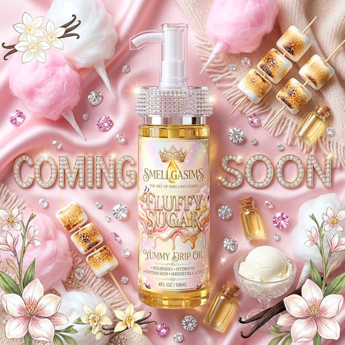 Fluffy Sugar (Body Oil) Available Now